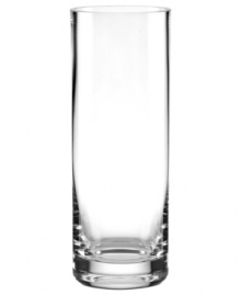 From the garden to your living room, keep a vibrant bouquet looking fresh with this simply luminous cylinder vase, designed for the heavy branches of plumeria. From Lenox. From the garden to your living room, keep a vibrant bouquet looking fresh with this simply luminous cylinder vase, designed for the heavy branches of plumeria. From Lenox.