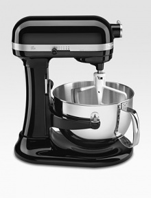 A coated metal beater with a flexible edge for greater scraping performance and thorough ingredient incorporation. Fits 5.5- and 6-quart tilt-head stand mixer bowlsImported A coated metal beater with a flexible edge for greater scraping performance and thorough ingredient incorporation. Fits 5.5- and 6-quart tilt-head stand mixer bowlsImported