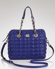 This stunning shoulder bag from kate spade new york marries day-right practicality with beautiful quilted leather. It's pure glamor that's also effortless for everyday. This stunning shoulder bag from kate spade new york marries day-right practicality with beautiful quilted leather. It's pure glamor that's also effortless for everyday.