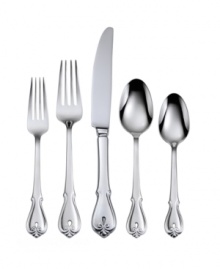 It's tradition. A pierced handle reminiscent of classic place settings but crafted in top-quality stainless steel makes the Harmonic flatware set a sophisticated go-to for today's formal tables. By Oneida. It's tradition. A pierced handle reminiscent of classic place settings but crafted in top-quality stainless steel makes the Harmonic flatware set a sophisticated go-to for today's formal tables. By Oneida.