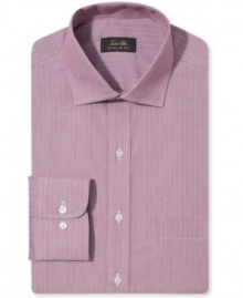 Elegance in button-front form. Tasso Elba's makes office-ready style a breeze with their classic dress shirts.