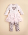 This beautiful ballet-inspired set from Little Me revels in delightful details, creating a truly timeless sense of warmth and charm.