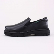 From classroom to playground to weekend, getting dressed is made simple with this popular kids' slip-on. Features a hand-sewn, Opanka stitch-to-sole construction that provides "no break-in" flexibility and long-lasting wear. Imported.