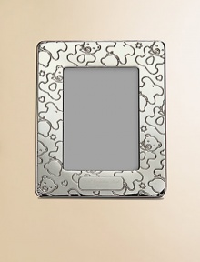 EXCLUSIVELY AT SAKS.COM Beautiful sterling silver frame is an exquisite gift idea for the new arrival.Sterling silver with wood backingHolds 3.5 X 5 photoMade in SpainFOR PERSONALIZATION Select a quantity, then scroll down and click on PERSONALIZE & ADD TO BAG to choose and preview your personalization options. Please allow 2-4 weeks for delivery. EXCLUSIVELY AT SAKS.COM Beautiful sterling silver frame is an exquisite gift idea for the new arrival.Sterling silver with wood backingHolds 3.5 X 5 photoMade in SpainFOR PERSONALIZATION Select a quantity, then scroll down and click on PERSONALIZE & ADD TO BAG to choose and preview your personalization options. Please allow 2-4 weeks for delivery.