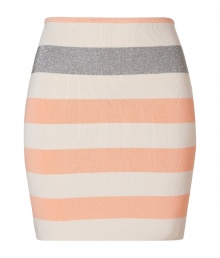 With its candy-colored striping and contemporary metallic accent, Australian design-duo Camilla and Marcs knit skirt is a chic choice for both dressing up and down - Thick striped front, thin striped back, pull-on style - Form-fitting - Wear with an oversized silk shirt, flats and a carryall tote With its candy-colored striping and contemporary metallic accent, Australian design-duo Camilla and Marcs knit skirt is a chic choice for both dressing up and down - Thick striped front, thin striped back, pull-on style - Form-fitting - Wear with an oversized silk shirt, flats and a carryall tote