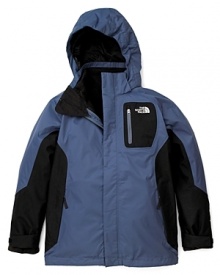 The Atlas Triclimate jacket is ready for anything winter has in store, crafted with a waterproof, breathable and fully seam-sealed body, fleece lining and removable hood. The Atlas Triclimate jacket is ready for anything winter has in store, crafted with a waterproof, breathable and fully seam-sealed body, fleece lining and removable hood.
