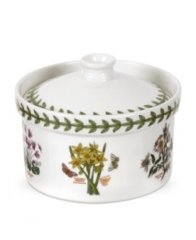 With the beloved true-to-life blooms of the Portmeirion dinnerware collection, the Botanic Garden mini casserole is a must for nature-loving cooks in oven- and dishwasher-safe porcelain. Ideal for sides or personal-sized entrees! With the beloved true-to-life blooms of the Portmeirion dinnerware collection, the Botanic Garden mini casserole is a must for nature-loving cooks in oven- and dishwasher-safe porcelain. Ideal for sides or personal-sized entrees!