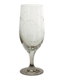 Finely etched with a interwoven design as classically tasteful as pearls on a string, the Precious crystal iced beverage glass from Royal Doulton makes serving any drink - from punch to sangria - just a touch more glamorous. Mulitfaceted stem and flared base. Finely etched with a interwoven design as classically tasteful as pearls on a string, the Precious crystal iced beverage glass from Royal Doulton makes serving any drink - from punch to sangria - just a touch more glamorous. Mulitfaceted stem and flared base.