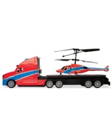 Perfect for the ultimate collector. Propel RC offers the Heli Hauler, a flat-bed truck and helicopter combination, all controlled by a flip of a switch.