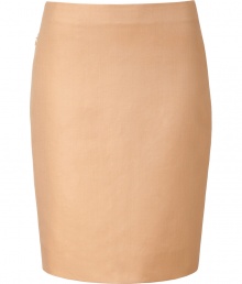 Add instant sophistication to your workweek style with this must-have pencil skirt from Akris - Front on-seam zip pocket, pencil silhouette, concealed back zip closure - Wear with fishnets, a tie-neck blouse, a slim trench, and platform pumps Add instant sophistication to your workweek style with this must-have pencil skirt from Akris - Front on-seam zip pocket, pencil silhouette, concealed back zip closure - Wear with fishnets, a tie-neck blouse, a slim trench, and platform pumps