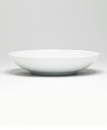 Subtle concentric rings and sleek modern shapes combine in this beautiful dinnerware collection. From morning to evening, each piece brings a generous helping of style to the table. Subtle concentric rings and sleek modern shapes combine in this beautiful dinnerware collection. From morning to evening, each piece brings a generous helping of style to the table.