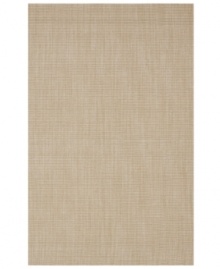 Lay down a streamlined, casual look that enhances any setting with the Sandbar area rug from Dalyn. Durable nylon strands present nature-inspired style while cozy wool fibers complete the construction with sophisticated minimalism. Hand-loomed in India for impeccable quality. Lay down a streamlined, casual look that enhances any setting with the Sandbar area rug from Dalyn. Durable nylon strands present nature-inspired style while cozy wool fibers complete the construction with sophisticated minimalism. Hand-loomed in India for impeccable quality.