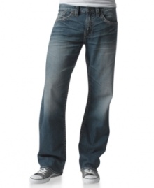 Weekends are for relaxation and these loose fit jeans from Silver Jeans are just what you need after a week of suits. Weekends are for relaxation and these loose fit jeans from Silver Jeans are just what you need after a week of suits.