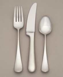 Achieving perfect harmony between function and beauty has been the vision of Yamazaki flatware designers since 1918. A versatile complement to a variety of table linens, glassware and casual china, the Hafnia 5-piece place settings are simple and substantial in superior quality 18/8 stainless steel. Achieving perfect harmony between function and beauty has been the vision of Yamazaki flatware designers since 1918. A versatile complement to a variety of table linens, glassware and casual china, the Hafnia 5-piece place settings are simple and substantial in superior quality 18/8 stainless steel.