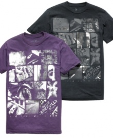 These t-shirts from Marc Ecko Cut & Sew pop some urban style into your casual look. These t-shirts from Marc Ecko Cut & Sew pop some urban style into your casual look.