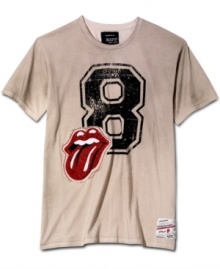 Classic rock meets classic casual style with this Rolling Stones t-shirt. Classic rock meets classic casual style with this Rolling Stones t-shirt.
