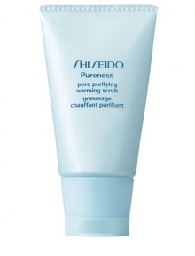 A self-warming gel scrub that unclogs pores and removes excess oil for a feeling of fresh, deeply cleansed skin. Warms comfortably on contact to help draw out pore-clogging impurities and excess oil. Contains microbeads and purifying granules for deep cleansing action. Minimizes the visibility of pores while leaving skin feeling fresh and silky. Recommended for oily, blemish-prone and combination skin. Use once or twice a week as needed.