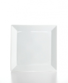 Newly updated, The Cellar's Whiteware Square plates maintain a modern edge, but with a new, refined silhouette in white porcelain that's versatile and durable enough for every meal. Newly updated, The Cellar's Whiteware Square plates maintain a modern edge, but with a new, refined silhouette in white porcelain that's versatile and durable enough for every meal.