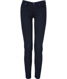 Set the foundations for cool daytime looks with Seven for all Mankinds figure-hugging Second Skin jean leggings - Classic five-pocket style, button closure, zip fly, signature embroidered back pockets - Mid-rise, extra form-fitting - Pair with a light cashmere pullover and flats, or a tunic top and statement ankle boots Set the foundations for cool daytime looks with Seven for all Mankinds figure-hugging Second Skin jean leggings - Classic five-pocket style, button closure, zip fly, signature embroidered back pockets - Mid-rise, extra form-fitting - Pair with a light cashmere pullover and flats, or a tunic top and statement ankle boots