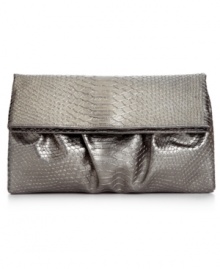Elegant and edgy, this Style&co. clutch will take you from the office to an evening out. Faux python-embossed leather with ruched detailing adds instant allure, while fully lined interior offers plenty of room for all the essentials. Elegant and edgy, this Style&co. clutch will take you from the office to an evening out. Faux python-embossed leather with ruched detailing adds instant allure, while fully lined interior offers plenty of room for all the essentials.