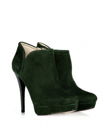 With their flattering cut and ultra luxe snakeskin detailing, Kors Michael Kors suede ankle boots are are the perfect pairing partner for your polished day-to-evening wardrobe - Round toe, inside zip, tonal snakeskin covered heel and sole detail, suede covered platform - Hits below the ankle - Team with sleek work separates, or dress up with cocktail dresses and slick leather jackets With their flattering cut and ultra luxe snakeskin detailing, Kors Michael Kors suede ankle boots are are the perfect pairing partner for your polished day-to-evening wardrobe - Round toe, inside zip, tonal snakeskin covered heel and sole detail, suede covered platform - Hits below the ankle - Team with sleek work separates, or dress up with cocktail dresses and slick leather jackets