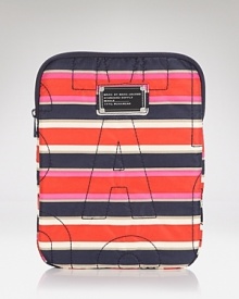 Let your tablet make a style statement tucked inside this fun and functional MARC BY MARC JACOBS case. Let your tablet make a style statement tucked inside this fun and functional MARC BY MARC JACOBS case.