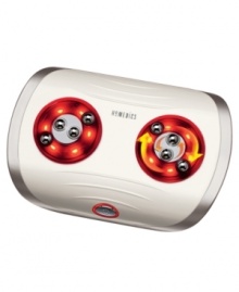 Treat your tired toes to a soothing Shiatsu massage from HoMedics. The deep kneading massage action features true thumb pressure, working aches out of your muscles with the help of gentle heat. Two-year warranty. Model FM-S.