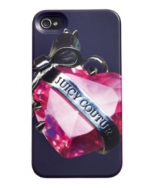Feel the fashion beat with this cool iPhone case, featuring the iconic Juicy Couture heart. Made of the most durable plastic, it's perfect for keeping your favorite tech toy safe and secure. Fits iPhone 4 and 4S. Feel the fashion beat with this cool iPhone case, featuring the iconic Juicy Couture heart. Made of the most durable plastic, it's perfect for keeping your favorite tech toy safe and secure. Fits iPhone 4 and 4S.