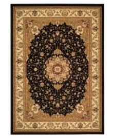Luxury at your feet. This classic area rug from Safavieh has a bold design that encapsulates the beauty and detail of traditional Persian and European designs, featuring a symphony of exquisite florals, vines and latticework on soft polypropylene that's so easy to care for. Luxury at your feet. This classic area rug from Safavieh has a bold design that encapsulates the beauty and detail of traditional Persian and European designs, featuring a symphony of exquisite florals, vines and latticework on soft polypropylene that's so easy to care for.
