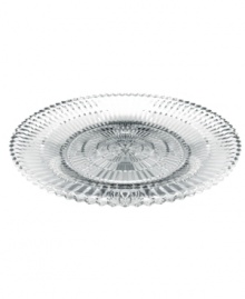Crafted of elegant Baccarat crystal, the Mille Nuits pampilles plate offers a timeless, enchanting design that will adorn your table for years to come. Crafted of elegant Baccarat crystal, the Mille Nuits pampilles plate offers a timeless, enchanting design that will adorn your table for years to come.