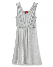 Easy comfort and effortless style arrive with a must-have shirred waist dress from Little Ella. Easy comfort and effortless style arrive with a must-have shirred waist dress from Little Ella.