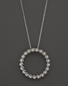 This sterling silver necklace showcases Di MODOLO's unique Triadra cages. Perfect for layering.