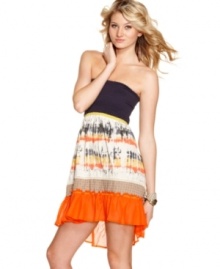 Mesmerize the world out there with an asymmetrical tube dress replete with texture, tie-dye and bohemian cool. From Jolt. Mesmerize the world out there with an asymmetrical tube dress replete with texture, tie-dye and bohemian cool. From Jolt.