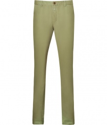 Achieve effortless style in these must-have pants from Closed - Button and zip closure, belt loops, off-seam pockets, back welt pockets with button, slim fit - Pair with a breezy button down, a V-neck cardigan, and trainers Achieve effortless style in these must-have pants from Closed - Button and zip closure, belt loops, off-seam pockets, back welt pockets with button, slim fit - Pair with a breezy button down, a V-neck cardigan, and trainers