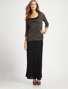 A woven wonder in luxe silk that is also an ultra-flattering length.Thin waistbandSide zipAbout 38 longSilkDry cleanImported Model shown is 5'10 (177 cm) wearing US size Small. A woven wonder in luxe silk that is also an ultra-flattering length.Thin waistbandSide zipAbout 38 longSilkDry cleanImported Model shown is 5'10 (177 cm) wearing US size Small.