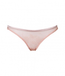 Stylish bikini briefs made ​.​.of fine, pink patterned silk-synthetic stretch  - Comfortable, slim hipband - Perfect, snug fit - Stylish, sexy, seductive - Fits under (almost) all outfits - Possible as a set