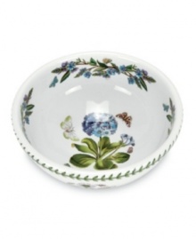 Welcome your guests to the table with radiant Portmeirion dinnerware. Constructed of an exceptionally durable earthenware that resists breaking and is safe for oven, microwave, freezer and dishwasher, Portmeirion dinnerware is made for the way we live today. The Botanic Garden salad bowls are perfect for semi-formal entertaining, bursting with more than 30 different flower designs against a glowing white background. Welcome your guests to the table with radiant Portmeirion dinnerware. Constructed of an exceptionally durable earthenware that resists breaking and is safe for oven, microwave, freezer and dishwasher, Portmeirion dinnerware is made for the way we live today. The Botanic Garden salad bowls are perfect for semi-formal entertaining, bursting with more than 30 different flower designs against a glowing white background.