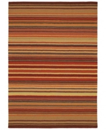 By using a centuries-old technique, craftsmen are able to produce the unique detail and texture of this plush wool rug from Surya's Mystique collection. They work traditional shuttles, then hand-carve and hand-finish the rug in pursuit of high quality and a flawless finish. With variegated stripes in rich earth tones like brick, sienna and sage, this handsome rug gives any room a sense of warmth and elegance. By using a centuries-old technique, craftsmen are able to produce the unique detail and texture of this plush wool rug from Surya's Mystique collection. They work traditional shuttles, then hand-carve and hand-finish the rug in pursuit of high quality and a flawless finish. With variegated stripes in rich earth tones like brick, sienna and sage, this handsome rug gives any room a sense of warmth and elegance.
