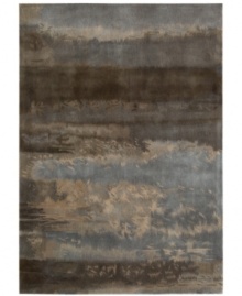 Richly textured, Calvin Klein's collection of luster-washed rugs bring an element of earthy, modern luxury to your home. The slate rug is handcrafted of plush wool in silvery pewter tones and finished with a special wash to produce an elegant patina. Richly textured, Calvin Klein's collection of luster-washed rugs bring an element of earthy, modern luxury to your home. The slate rug is handcrafted of plush wool in silvery pewter tones and finished with a special wash to produce an elegant patina.