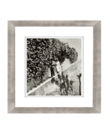 The Baron and Lady Mendl descend the stairs at his Tunisian palace in this delightful black-and-white print from Lauren Ralph Lauren. A timeless piece for art enthusiasts.