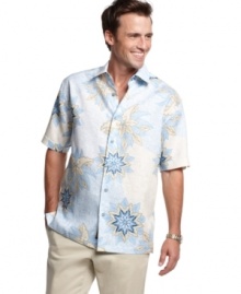 This lightweight shirt from Cubavera is ideal for your leisure attire. (Clearance) This lightweight shirt from Cubavera is ideal for your leisure attire. (Clearance)