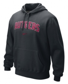 Set your team spirit soaring with this NCAA Rutgers Scarlet Knights hoodie from Nike. Set your team spirit soaring with this NCAA Rutgers Scarlet Knights hoodie from Nike.