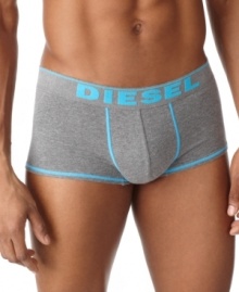 Boring boxers be gone. These stretch trunks from Diesel are stylish and secure. Boring boxers be gone. These stretch trunks from Diesel are stylish and secure.