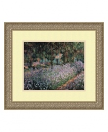 This captivating field of irises served as Monet's muse throughout much of his work. He took dedicated care in both tending the garden and capturing its natural brilliance in paintings. A beautiful tribute, this classic work lends a touch of spring to any room. This captivating field of irises served as Monet's muse throughout much of his work. He took dedicated care in both tending the garden and capturing its natural brilliance in paintings. A beautiful tribute, this classic work lends a touch of spring to any room.