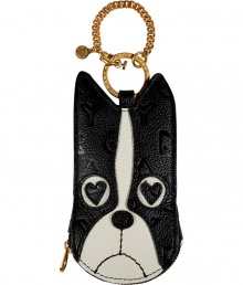 For an ultra cute way to stash away your loose change, opt for Marc by Marc Jacobs cheeky bulldog coin purse - Zip closure, engraved logo key ring, chain-link detail with logo charm and lobster-claw closure for keys - Perfect for staying organized or giving as a fun holiday gift For an ultra cute way to stash away your loose change, opt for Marc by Marc Jacobs cheeky bulldog coin purse - Zip closure, engraved logo key ring, chain-link detail with logo charm and lobster-claw closure for keys - Perfect for staying organized or giving as a fun holiday gift