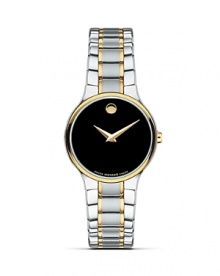 Women's Movado Serio™ watch in two-tone stainless steel.