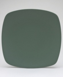 Mix and match these splashes of color for a tabletop with endless possibility! The modern coupe shape and two-tone hues mean this medium quad plate will bring life to any décor. Select pieces in your favorite shades to create a customized dinnerware collection. Mix and match these splashes of color for a tabletop with endless possibility! The modern coupe shape and two-tone hues mean this medium quad plate will bring life to any décor. Select pieces in your favorite shades to create a customized dinnerware collection.
