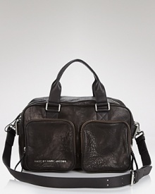 A little bit lived in, a little bit luxe. This MARC BY MARC JACOBS satchel fuses a vintage vibe with modern style credentials. A little bit lived in, a little bit luxe. This MARC BY MARC JACOBS satchel fuses a vintage vibe with modern style credentials.
