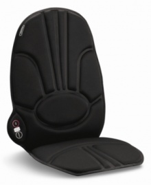 At home, in the office or the car – long hours of sitting can take its toll. Fortunately, you can turn any seat into a trained masseuse with this HoMedics massage cushion. Soothe tight, achy back muscles with a revitalizing dual-zone massage and relaxing heat. Two-year warranty. Model VC-100.