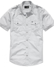 Go casual without losing your cool - this rad shirt from Hurley is ready for the weekend.